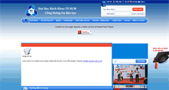 Desktop Screenshot of daotao.hcmut.edu.vn
