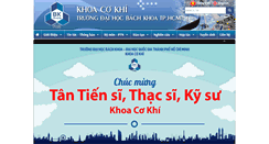Desktop Screenshot of fme.hcmut.edu.vn